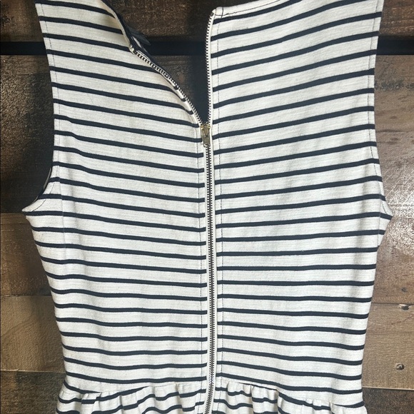 J. Crew Black and White Striped Dress - Picture 3 of 4